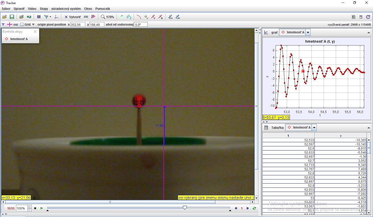 Screenshot z Trackera