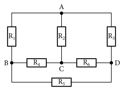 Označenie uzlov a rezistorov